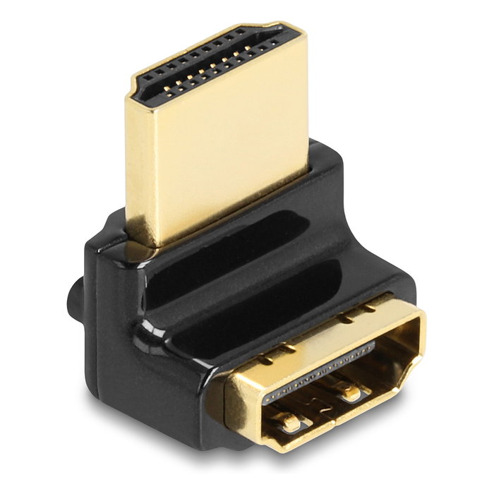 DeLOCK Adaptador HDMI Macho a Hembra 90° Acodado Hacia Arriba 8K 60 Hz Metal DeLOCK Adaptador HDMI Macho a Hembra 90° Acodado Hacia Arriba 8K 60 Hz Metal