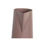 DKD Home Decor Set de 2 Jarrones de Hierro Rosa y Beige 15x11x45 cm