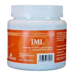 PLANTANET Iml 300Cap. Complemento Alimenticio a base de Plantas, Hongos y Cartílago de Tiburón