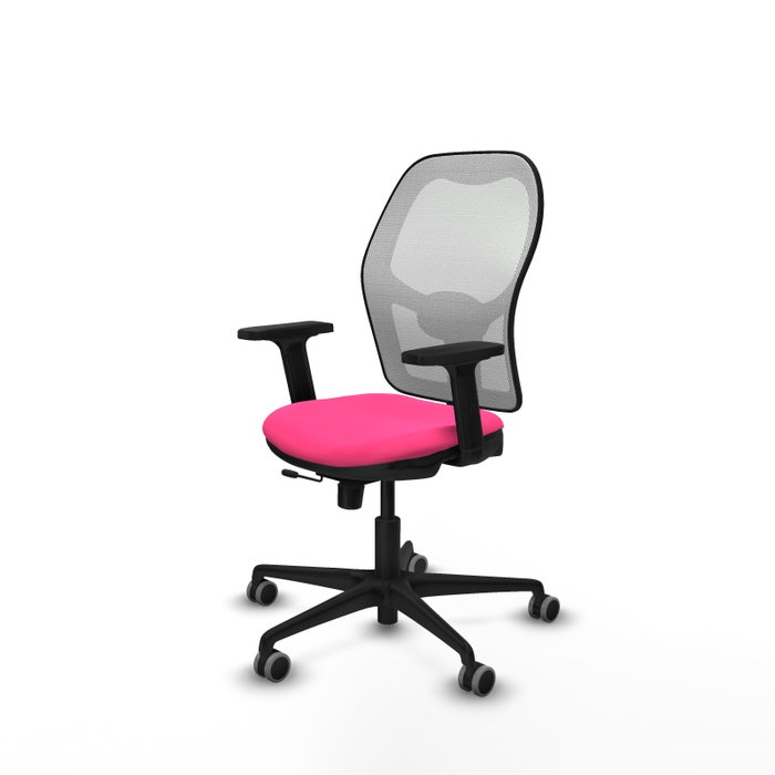 PIQUERAS Y CRESPO Silla de oficina Jorquera Rosa y Blanco PIQUERAS Y CRESPO Silla de oficina Jorquera Rosa y Blanco