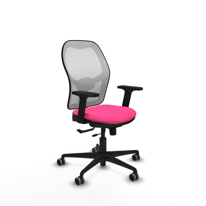 PIQUERAS Y CRESPO Silla de oficina Jorquera Rosa y Blanco PIQUERAS Y CRESPO Silla de oficina Jorquera Rosa y Blanco