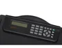 Maul Portanotas de Plástico con Calculadora Solar A4 Negro