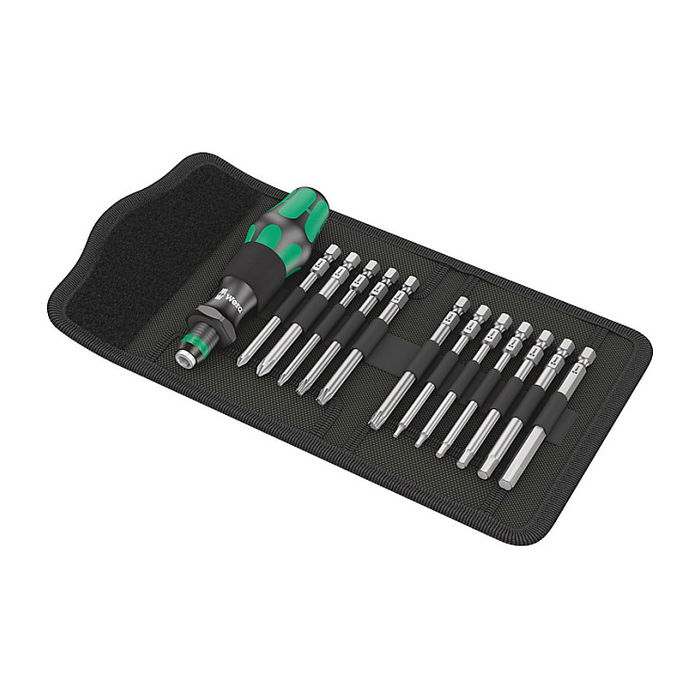 Wera 05004171001 Set de Herramientas para Bicicleta con Funda de Transporte, Incluye Llaves Torx T10-T30 y Hexagonales 2-6mm Wera 05004171001 Set de Herramientas para Bicicleta con Funda de Transporte, Incluye Llaves Torx T10-T30 y Hexagonales 2-6mm