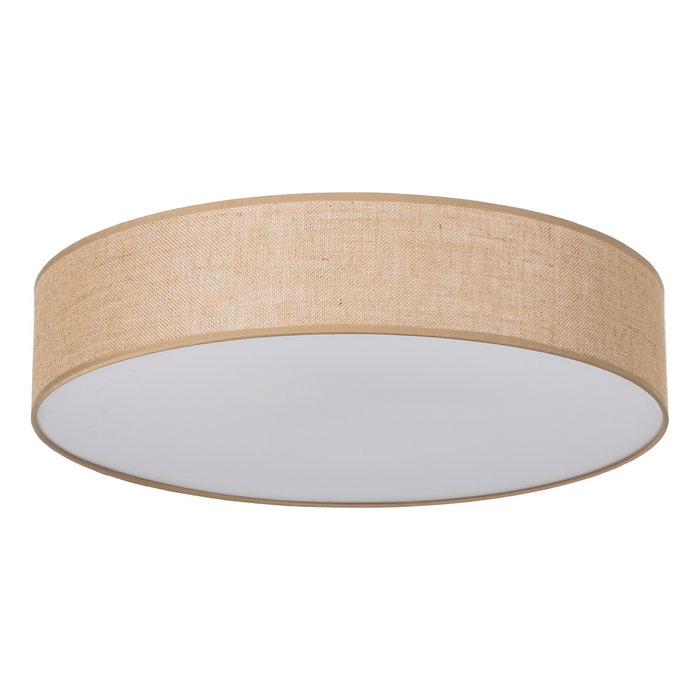 Ixia Plafón Natural Metal / Lino 70 x 70 x 15 cm Ixia Plafón Natural Metal / Lino 70 x 70 x 15 cm