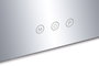 DKD Home Decor Espejo LED de Tocador Blanco con Control Táctil y 3 Colores de Luz