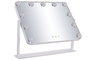 DKD Home Decor Espejo LED de Tocador Blanco con Control Táctil y 3 Colores de Luz
