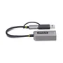 StarTech.com Adaptador de red USB-C a Ethernet C21GA-USB-ETHERNET con dongle USB-A, Gris