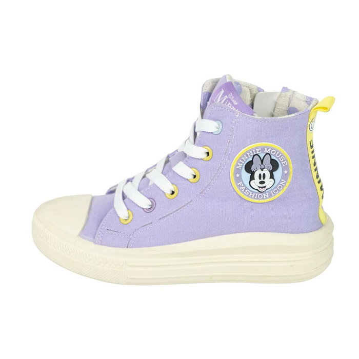 Botas Casual Infantiles Minnie Mouse Lila 30