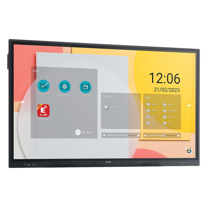 Sharp PN-LC652 Pantalla Táctil de Señalización Digital 165.1 cm (65 Pulgadas)