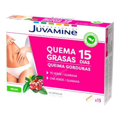 JUVAMINE Quemagrasas 15 Cápsulas JUVAMINE Quemagrasas 15 Cápsulas