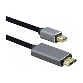 Helos Cable de vídeo Mini DisplayPort a HDMI 4K 3m Negro