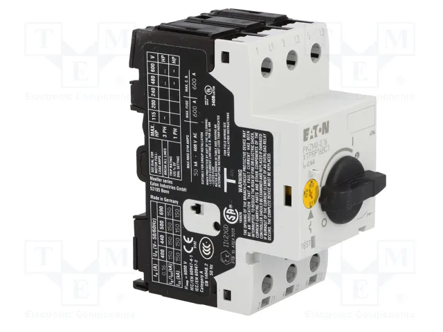 Eaton PKZM0-0,16 072730 Interruptor de protección de motor 3p Ir=0,1-0,16A Eaton PKZM0-0,16 072730 Interruptor de protección de motor 3p Ir=0,1-0,16A
