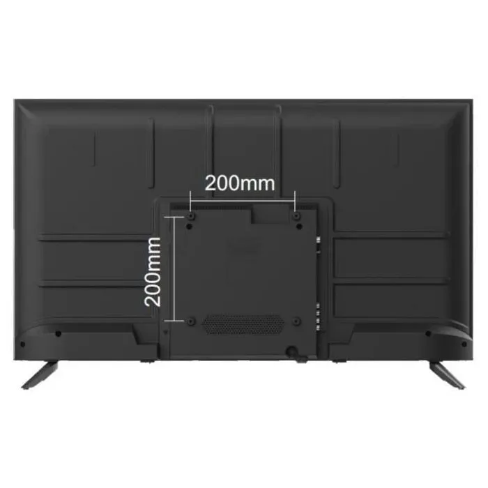 Continental Edison CELED40SVFHD25B6 Televisor LED FHD de 40" (101 cm) Smart Life, 3 HDMI, 2 USB, Negro