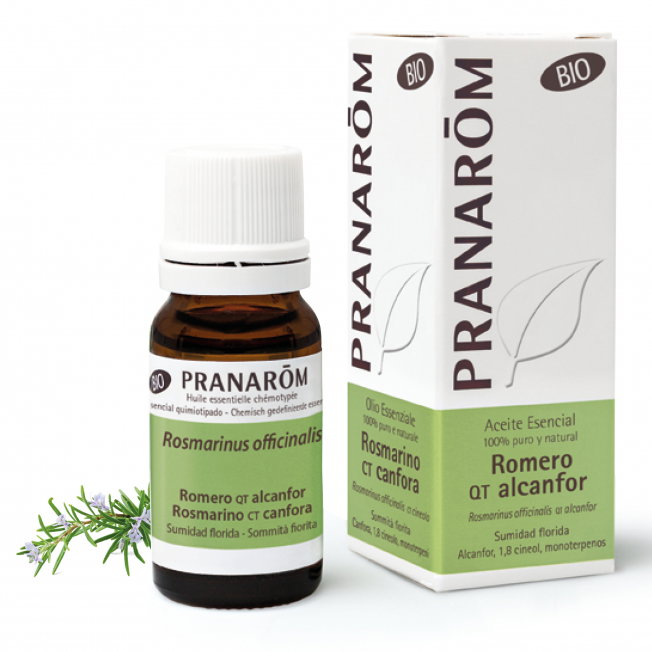 PRANAROM Aceite Esencial de Romero Alcanfor BIO 10 ml PRANAROM Aceite Esencial de Romero Alcanfor BIO 10 ml