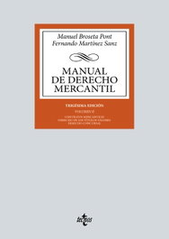 Manual de Derecho Mercantil, Manuel Broseta Pont - TECNOS