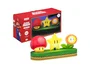 Wondee Lampara Sobremesa Super Mario Icons Light con Iluminación de Setas, Estrellas y Flores, Modo Música, 30 cm, USB/Pilas