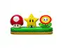 Wondee Lampara Sobremesa Super Mario Icons Light con Iluminación de Setas, Estrellas y Flores, Modo Música, 30 cm, USB/Pilas