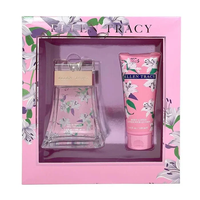 Ellen Tracy Pink Sparkling Gift Set (Eau de Parfum 100 ml + Body Lotion 100 ml)
