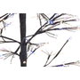 DKD Home Decor Árbol de Navidad LED Metal Negro 50 x 180 x 50 cm