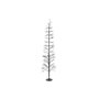DKD Home Decor Árbol de Navidad LED Metal Negro 50 x 180 x 50 cm