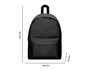 Liderpapel Mochila Start 1 Compartimento Negro 10 L 400x125x300 mm