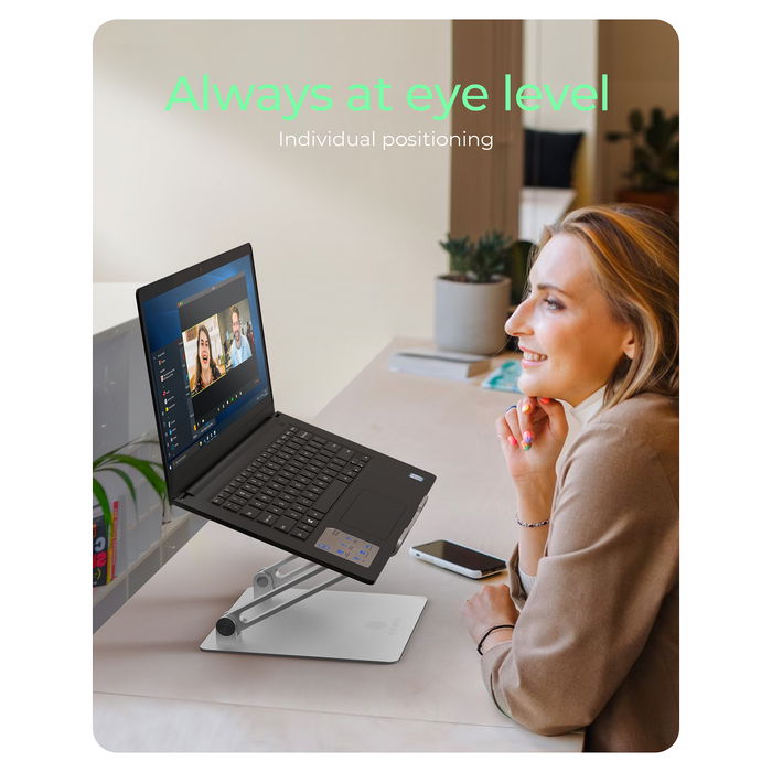 ICY BOX IB-NH300 - Soporte para Portátil y Laptop de hasta 17 Pulgadas