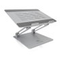 ICY BOX IB-NH300 Soporte para ordenador portátil de hasta 17 pulgadas, Plata