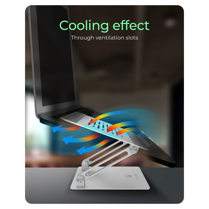 ICY BOX IB-NH300 - Soporte para Portátil y Laptop de hasta 17 Pulgadas