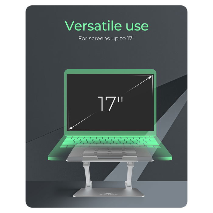 ICY BOX IB-NH300 - Soporte para Portátil y Laptop de hasta 17 Pulgadas