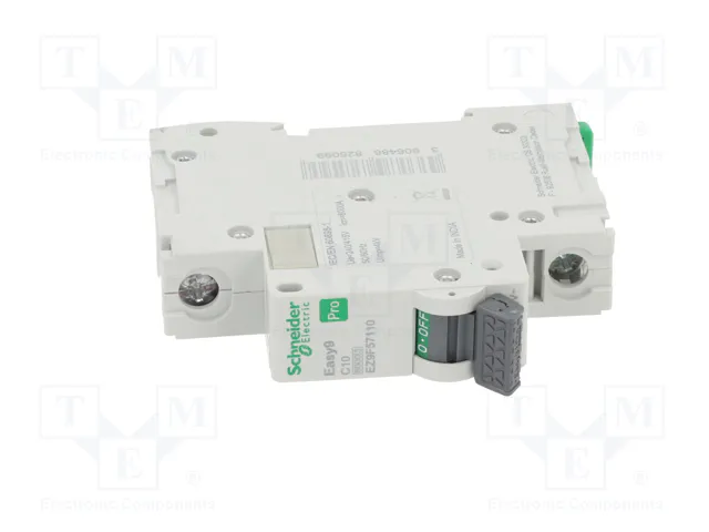 SCHNEIDER ELECTRIC Easy9 Pro EZ9F-C10-1 10A 1 Polo 6kA SCHNEIDER ELECTRIC Easy9 Pro EZ9F-C10-1 10A 1 Polo 6kA