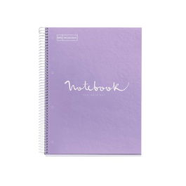 Bloc Miquelrius Emotions Notebook 5 Micro.Tapa Extra A4 120H 90G Horizontal Lavanda (Set de 5)