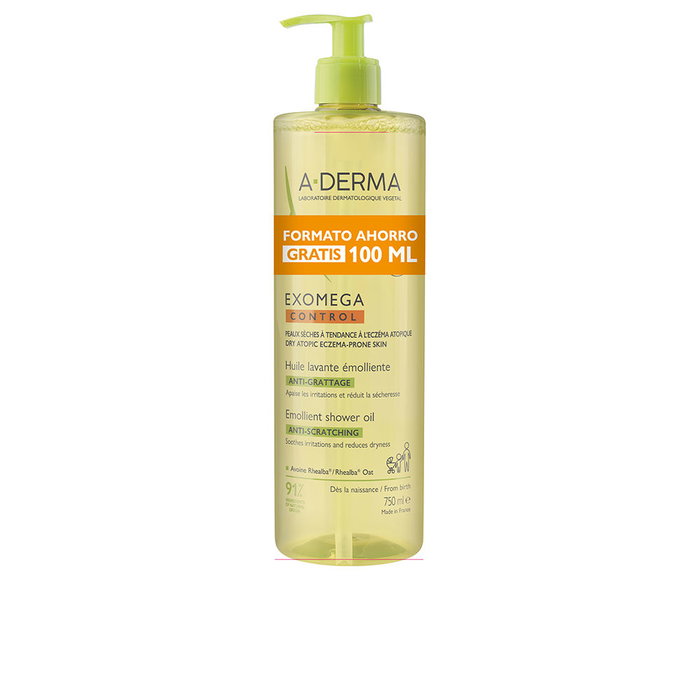 A-Derma EXOMEGA CONTROL Aceite de Ducha Emoliente 750 ml