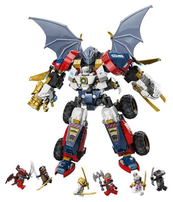 LEGO NINJAGO Meca Ultra Combo de Zane (71834)