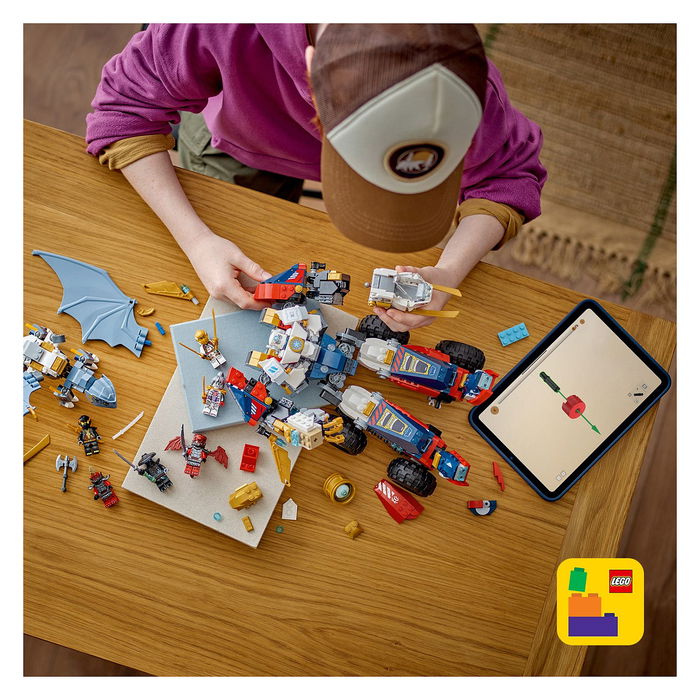 LEGO Ninjago Zanes Ultra-Kombi-Mech Juego Construcción 1187 Piezas 9+ Años