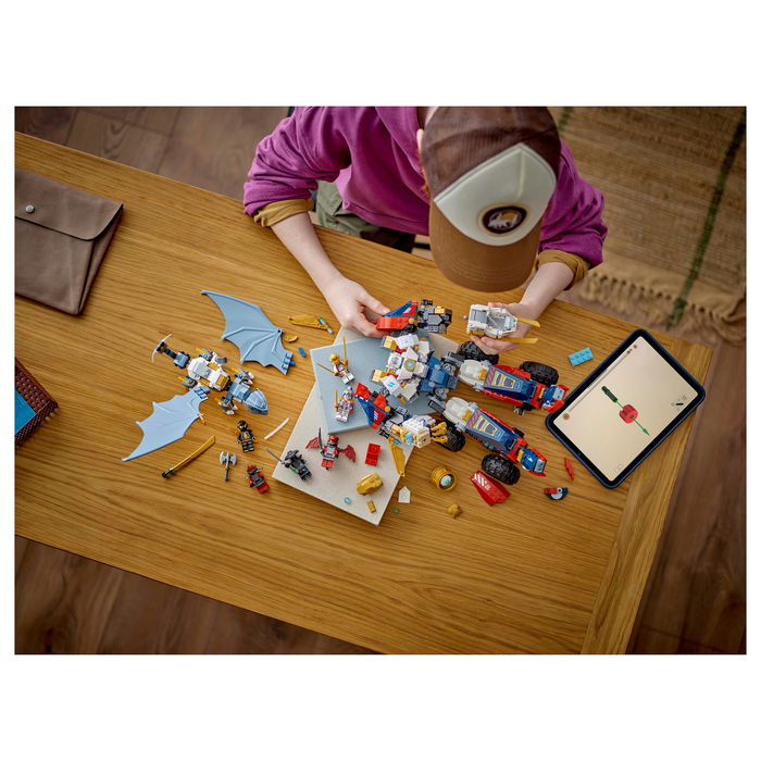 LEGO Ninjago Zanes Ultra-Kombi-Mech Juego Construcción 1187 Piezas 9+ Años