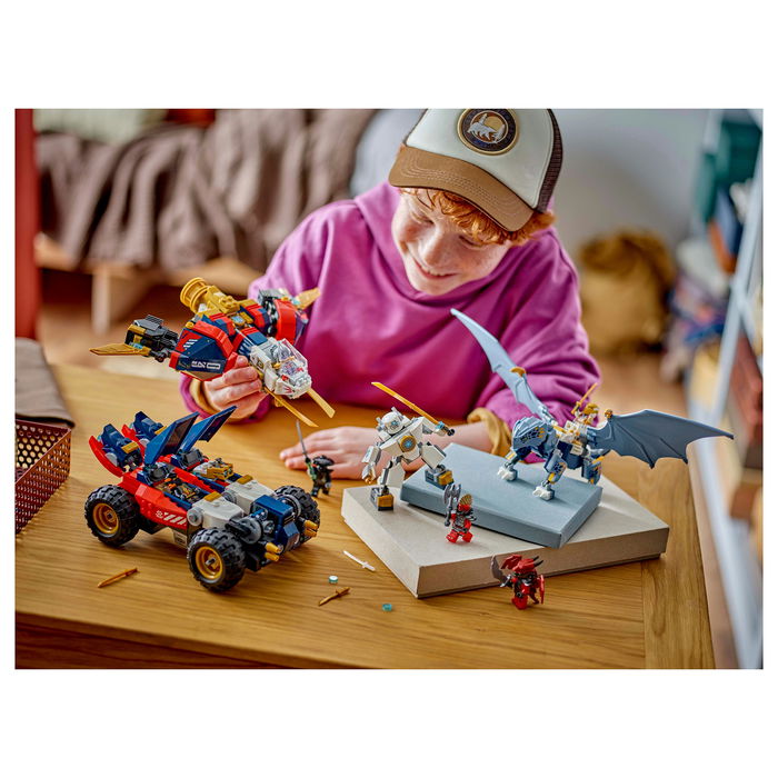LEGO Ninjago Zanes Ultra-Kombi-Mech Juego Construcción 1187 Piezas 9+ Años