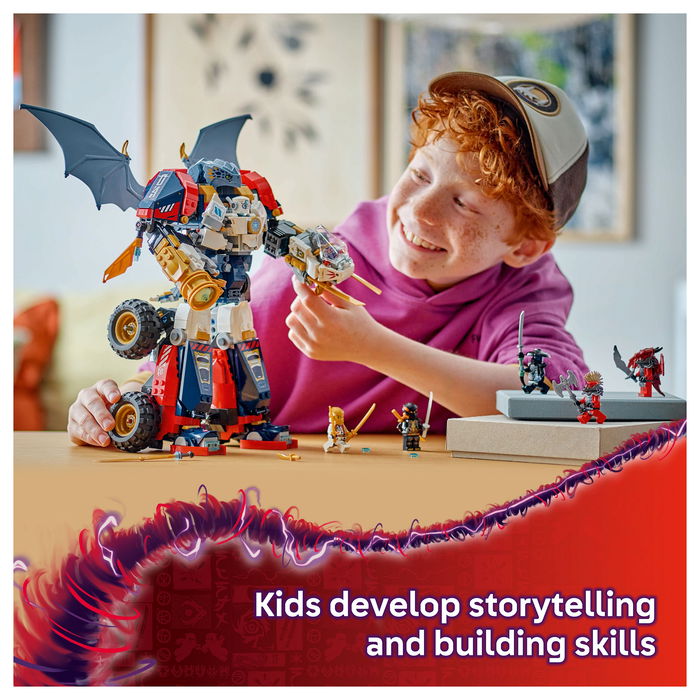 LEGO Ninjago Zanes Ultra-Kombi-Mech Juego Construcción 1187 Piezas 9+ Años