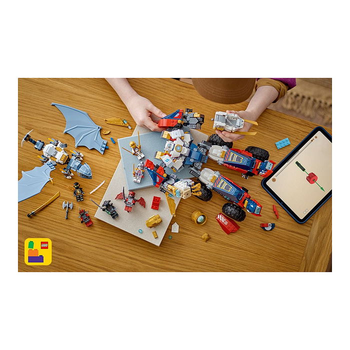 LEGO Ninjago Zanes Ultra-Kombi-Mech Juego Construcción 1187 Piezas 9+ Años