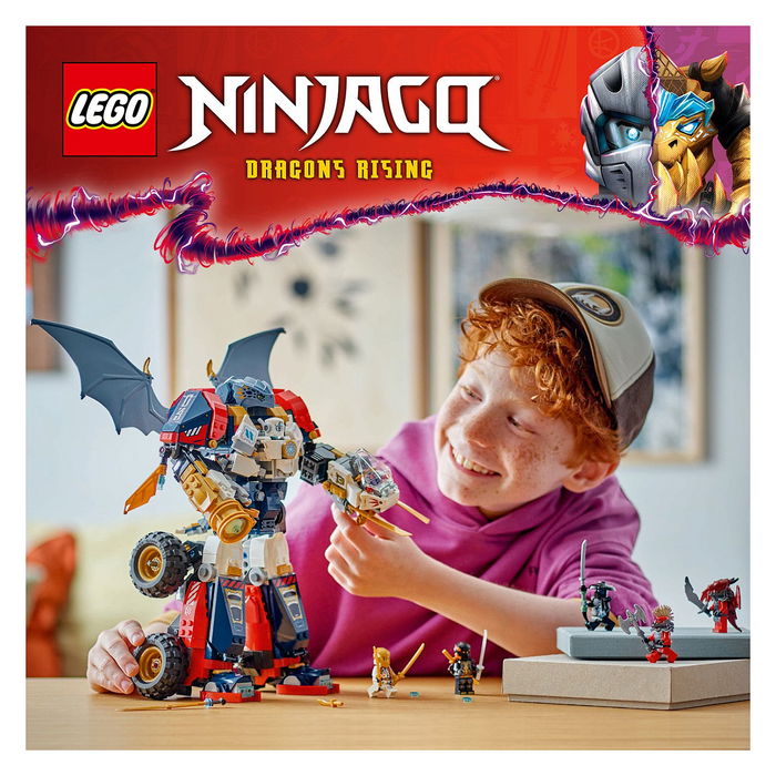 LEGO Ninjago Zanes Ultra-Kombi-Mech Juego Construcción 1187 Piezas 9+ Años