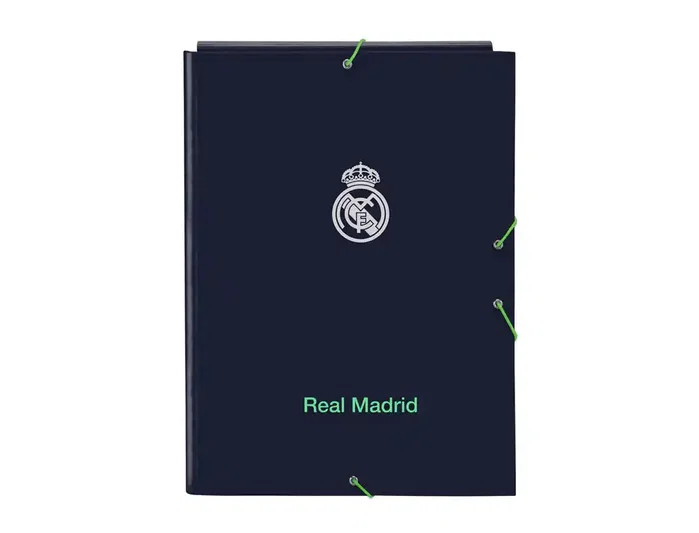 Safta Carpeta Folio Real Madrid 2ª Equipación 25/26 con 3 Solapas Safta Carpeta Folio Real Madrid 2ª Equipación 25/26 con 3 Solapas