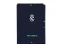 Safta Carpeta Folio Real Madrid 2ª Equipación 25/26 con 3 Solapas