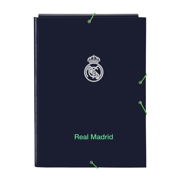 Safta Carpeta Folio Real Madrid 2ª Equipación 25/26 con 3 Solapas Safta Carpeta Folio Real Madrid 2ª Equipación 25/26 con 3 Solapas