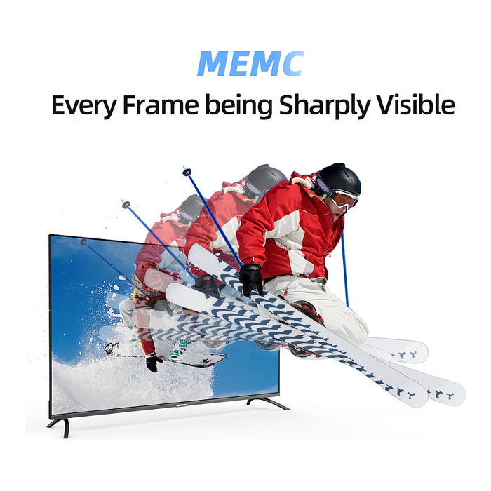 Chiq U50QM8V Televisor QLED 50" 127cm UHD 4K Google TV Gris Plata