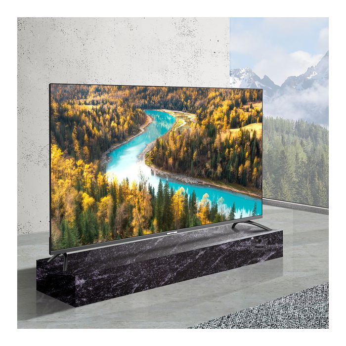 Chiq U50QM8V Televisor QLED 50" 127cm UHD 4K Google TV Gris Plata