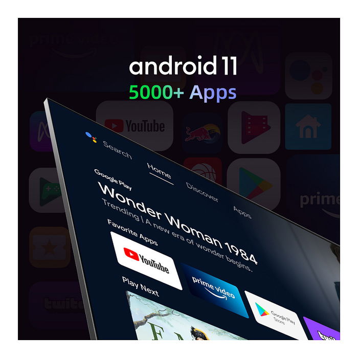 Chiq U50QM8V Televisor QLED 50" 127cm UHD 4K Google TV Gris Plata