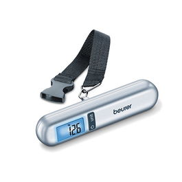 Beurer LS-06 Báscula para Maletas con Flexómetro y Cinta Métrica, Pantalla LCD, 40 Kg Máx.