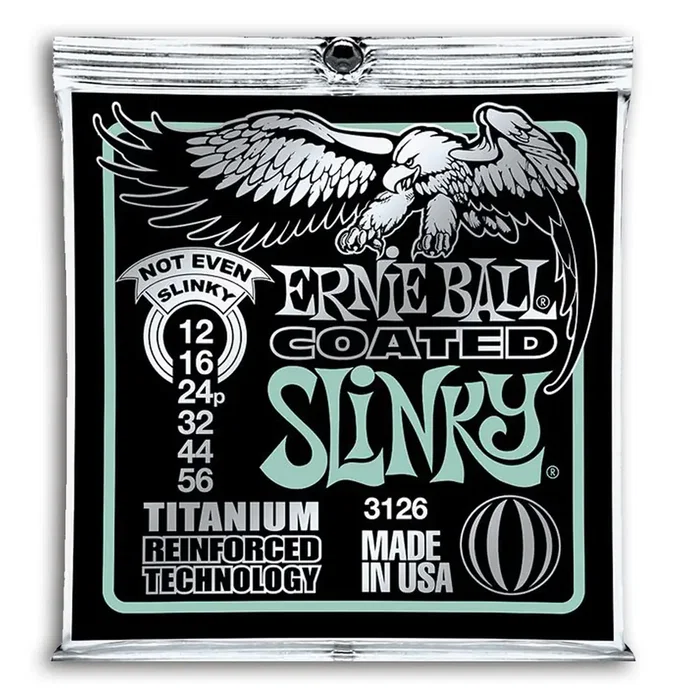 ERNIEBALL Cuerdas S. Coated Titanium Not Even 12-56 ERNIEBALL Cuerdas S. Coated Titanium Not Even 12-56