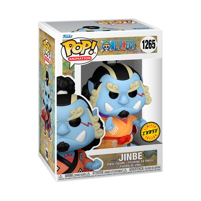 Funko Figura Jinbe 61367 One Piece Colección Animación Figura de Vinilo