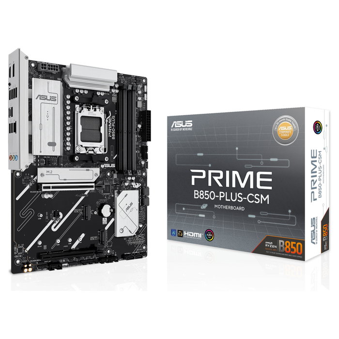 ASUS PRIME B850-PLUS-CSM AMD AM5 DDR5 ATX ASUS PRIME B850-PLUS-CSM AMD AM5 DDR5 ATX