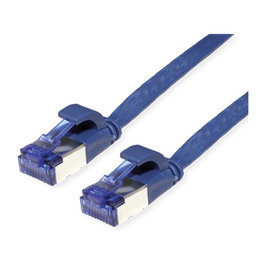VALUE Patchkabel Cat.6A FTP extraplano Azul 1,5 m